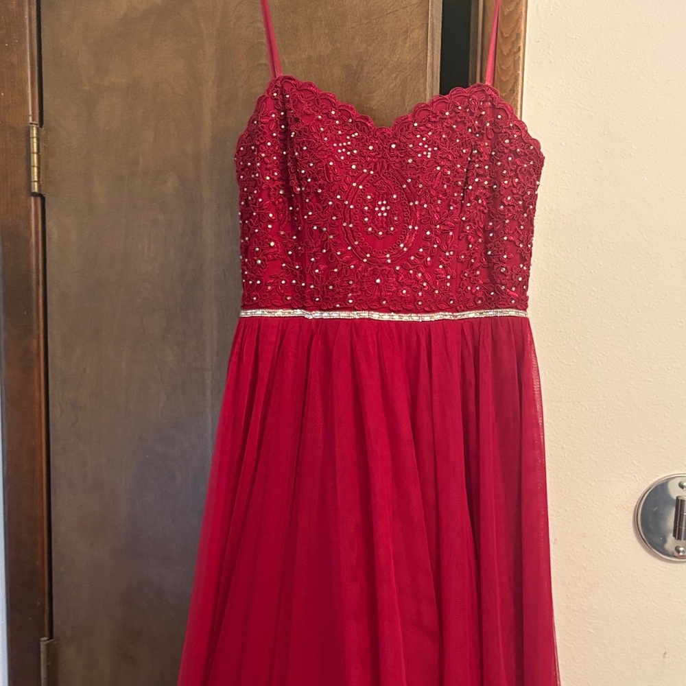 Jodi Kristopher Fuchsia Cocktail Dress